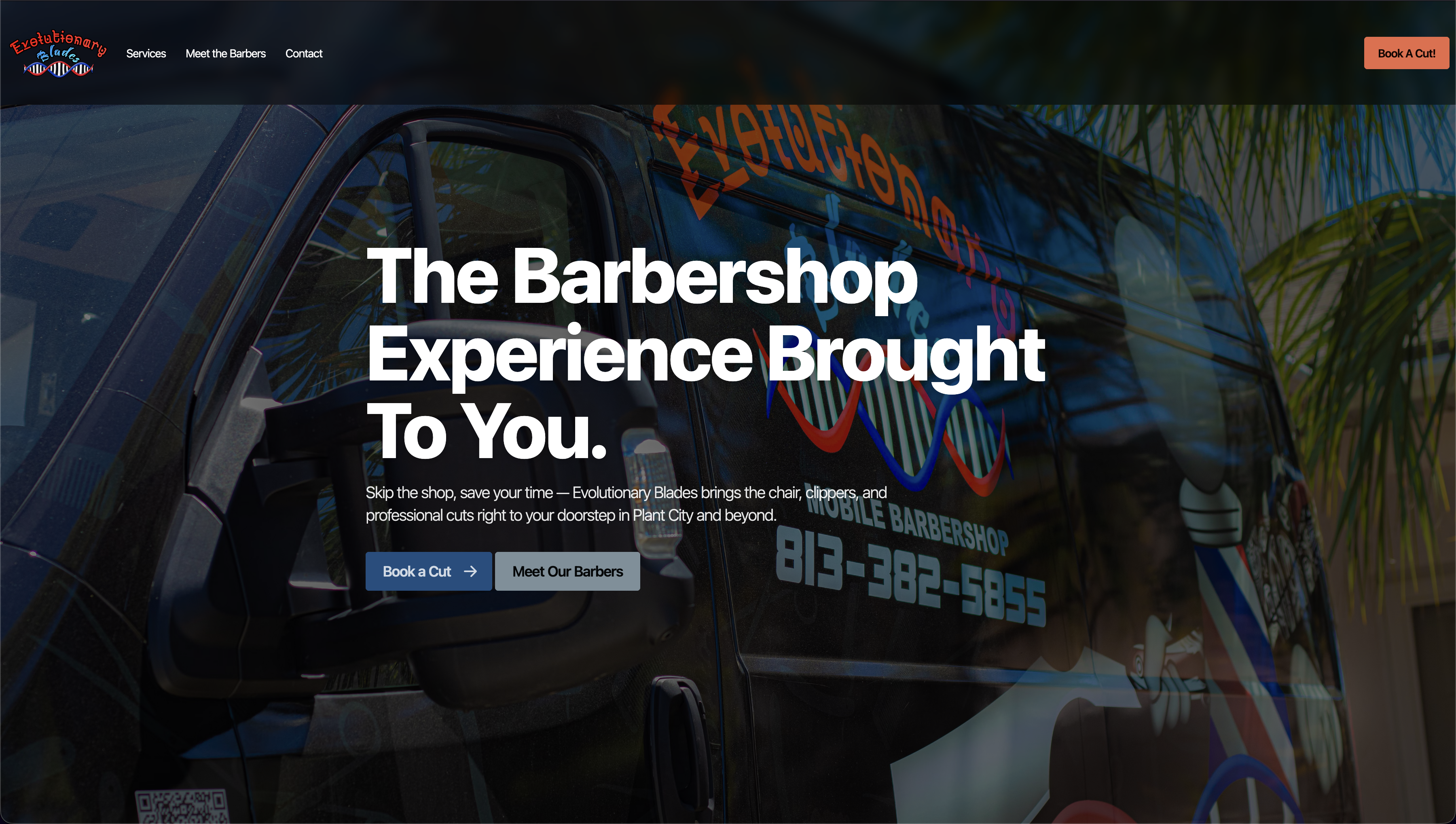 Evolutionary Blades Mobile Barbershop in Tampa, FL